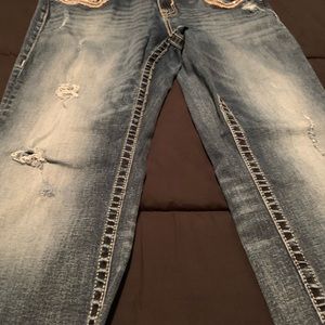 Vigoss bootcut, with slight deconstruction.